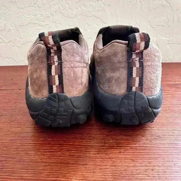 Merrell Jungle Moc Men's Slip On Shoes - Size 8 Lightly Used Brown Suede Leather - Picture 7 of 10